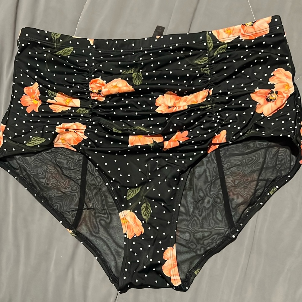 Torrid high waist swim bottoms